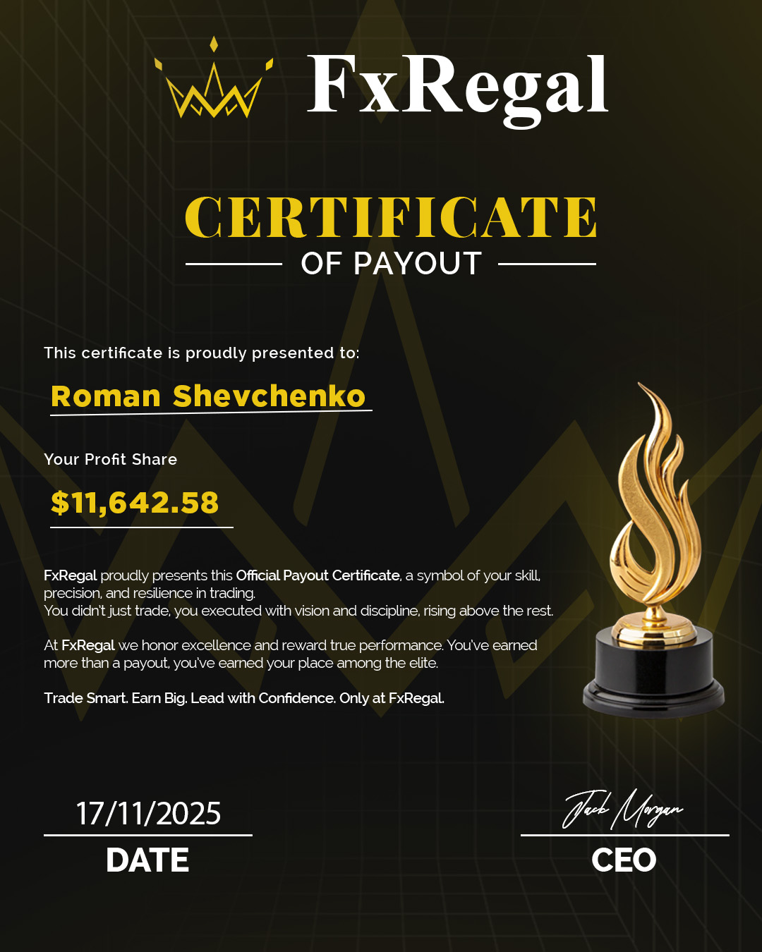 Payout Certificate 3